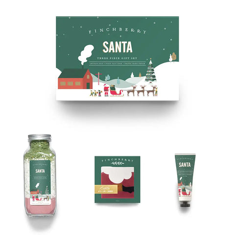 Santa Holiday Gift Set