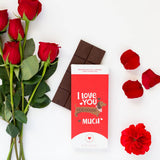 “I Love You Soooo Much” Chocolate Greeting Card